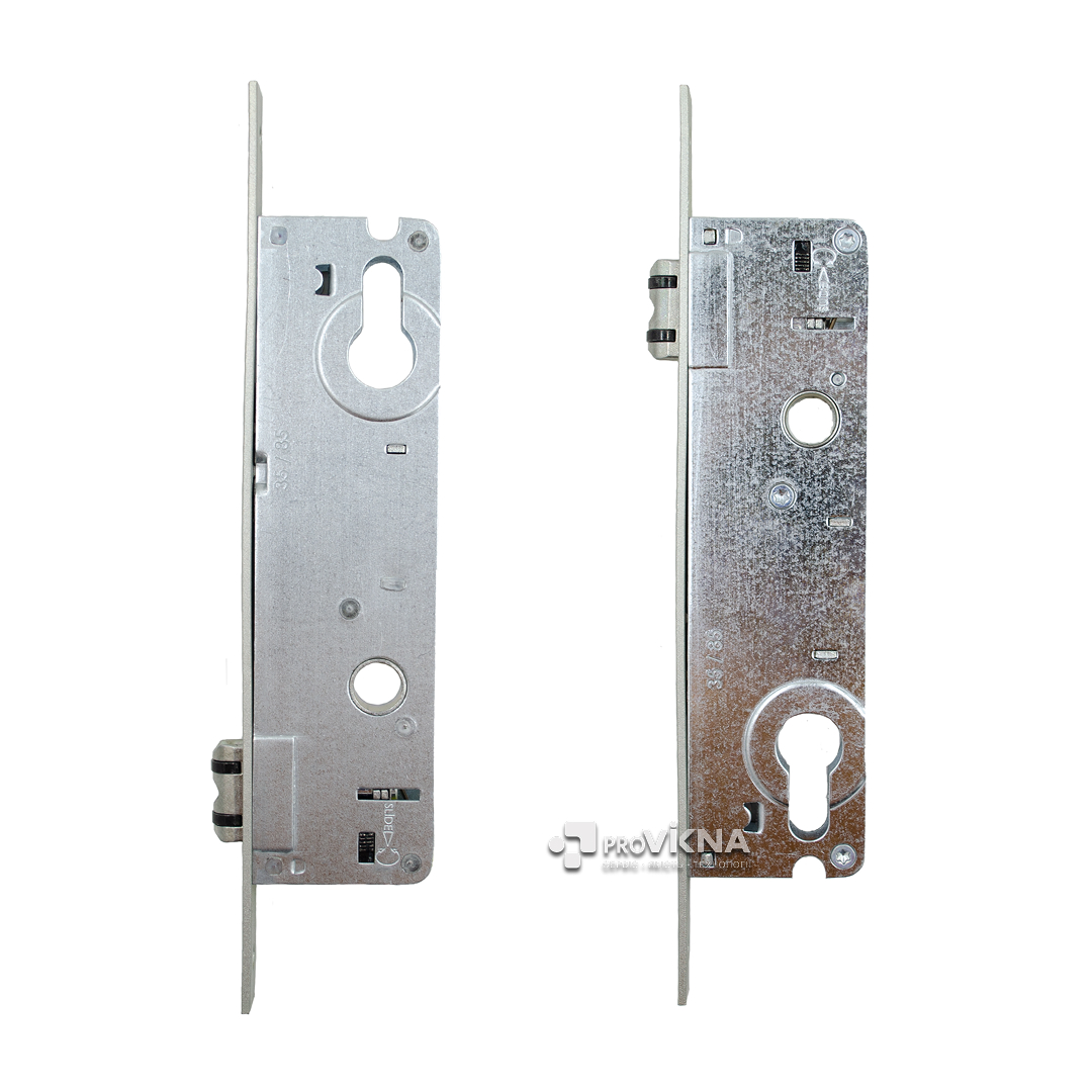 Замок REZE 35/85х15 ролик PVC металевий корпус