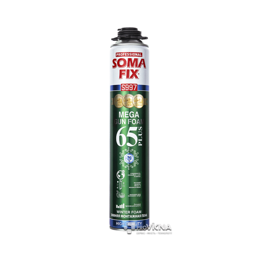 Піна професійна SOMA FIX Mega 65 Plus зимова 850 мл