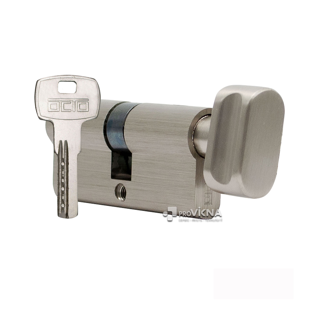 Циліндр замка OCTO PROFI 40*40 IRON KEYS (ключ-вороток)
