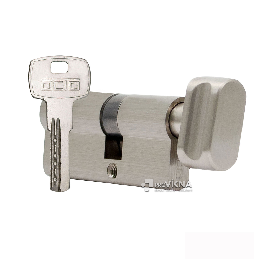 Циліндр замка OCTO PROFI 45*45 IRON KEYS (ключ-вороток)