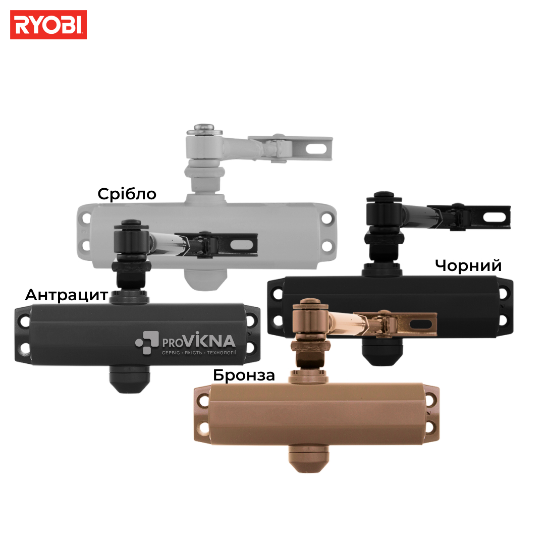 Дотягувач дверний RYOBI 9903 (65кг – 965мм) Колір під замовлення